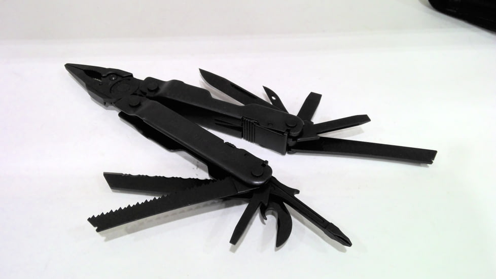 EDEMO Leatherman Super Tool 300 Black Oxide w/ MOLLE Sheath in Box 831105, EDEMO1