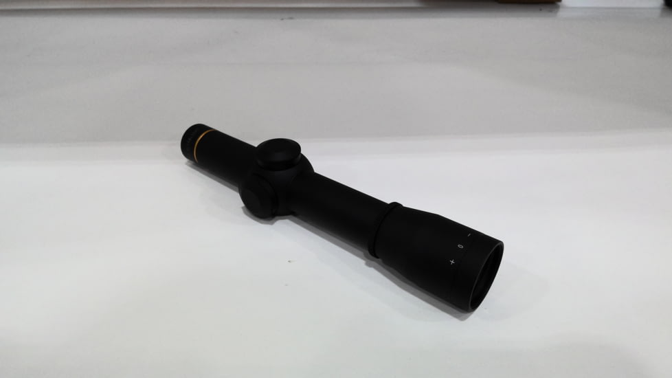 EDEMO Leupold FX-II Ultralight 2.5x20mm Rifle Scope, 1 in Tube, Second Focal Plane, Black, Matte, Non-Illuminated Wide Duplex Reticle, MOA Adjustment, 58450, EDEMO1