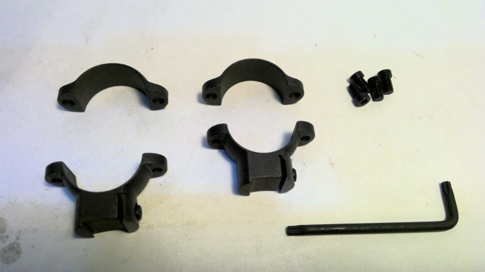 EDEMO Leupold RM Rimfire Rifle Scope Rings, 3/8-in, Medium, Matte, Black, 178116, EDEMO3