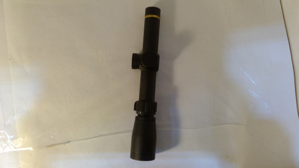 EDEMO Leupold VX-Freedom 1.5-4x20mm Rifle Scope, 1 in Tube, Second Focal Plane, Black, Matte, Non-Illuminated MOA-Ring Reticle, MOA Adjustment, 180590, EDEMO1