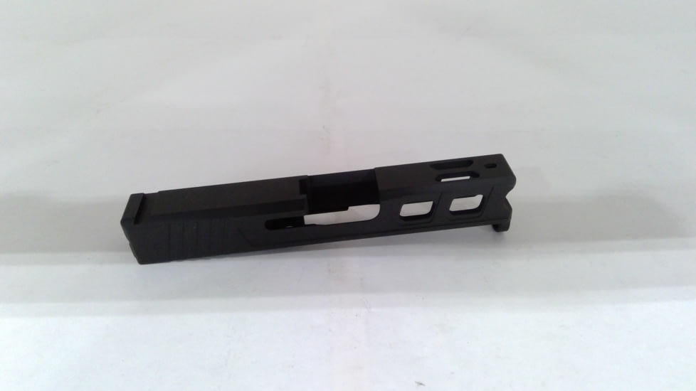 EDEMO Live Free Armory LF 43 Elite Series Pistol Slide w/ No RMS Optic Cut, Glock 43, Black, G143E119062F, EDEMO1