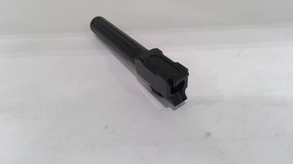 EDEMO Live Free Armory LF19 Fluted Pocketed Barrel, Glock 19, Black Nitride, G3B19FP74114F, EDEMO1