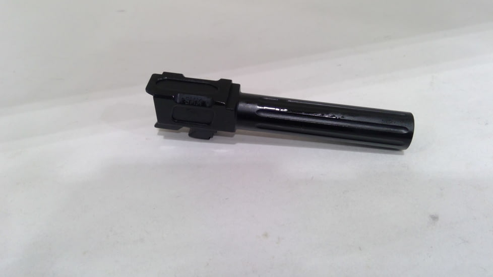 EDEMO Live Free Armory LF19 Fluted Pocketed Barrel, Glock 19, Black Nitride, G3B19FP74114F, EDEMO1