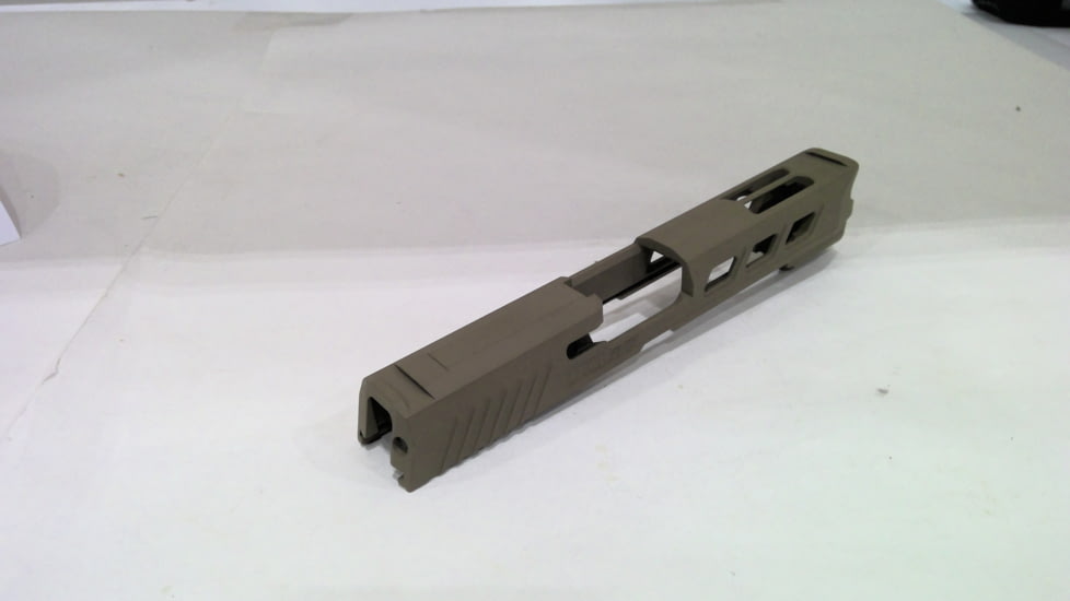 EDEMO Live Free Armory LF320 Elite Series Pistol Slide, SIG Sauer P320, 9mm Luger, Flat Dark Earth, LF320E22082F, EDEMO1