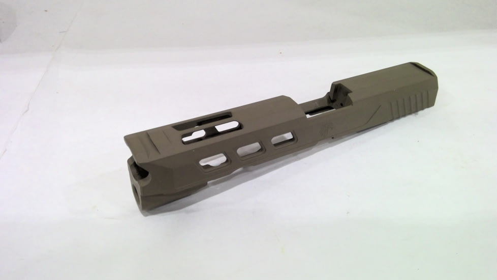 EDEMO Live Free Armory LF320 Elite Series Pistol Slide, SIG Sauer P320, 9mm Luger, Flat Dark Earth, LF320E22082F, EDEMO1