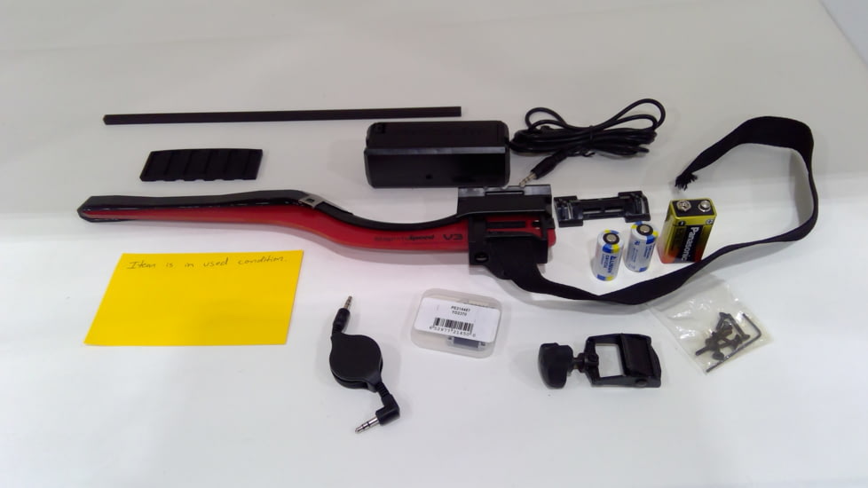 EDEMO MagnetoSpeed V3 Ballistic Chronograph Kit with Hard Case, For Barrels from 0.5in up to 2in Diameter, Fits Over Barrels/Suppressors, MSV3HC, EDEMO2