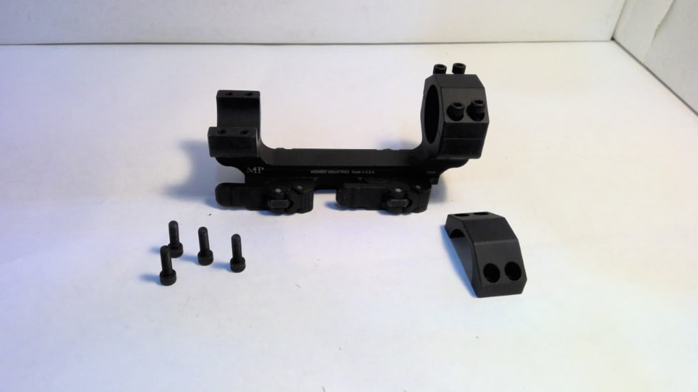 EDEMO Midwest Industries 30mm Heavy Duty QD Scope Mount Zero Offset, Black, MI-QD30HDSM, EDEMO5