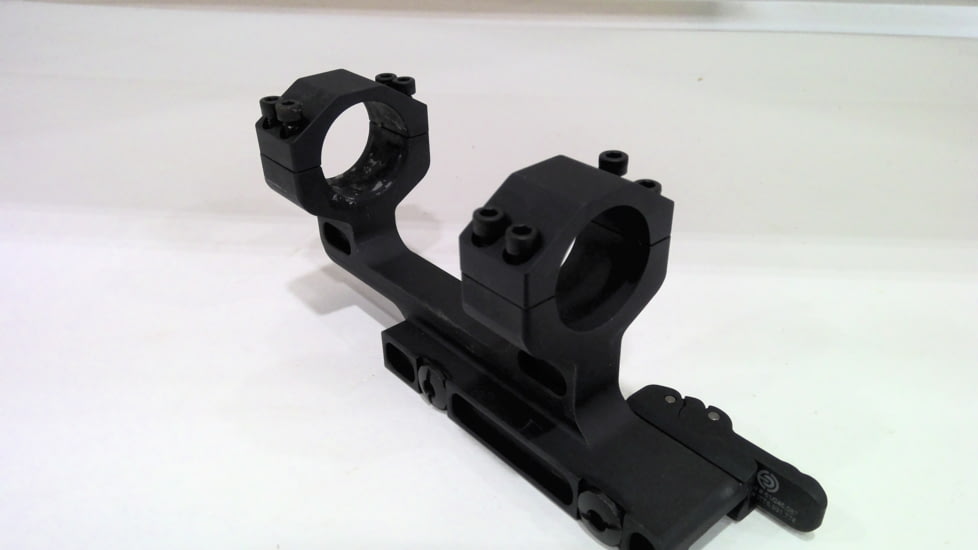 EDEMO Midwest Industries 30mm High QD Scope Mount w/1.5in Offset, Black, MI-QD30SMH, EDEMO2