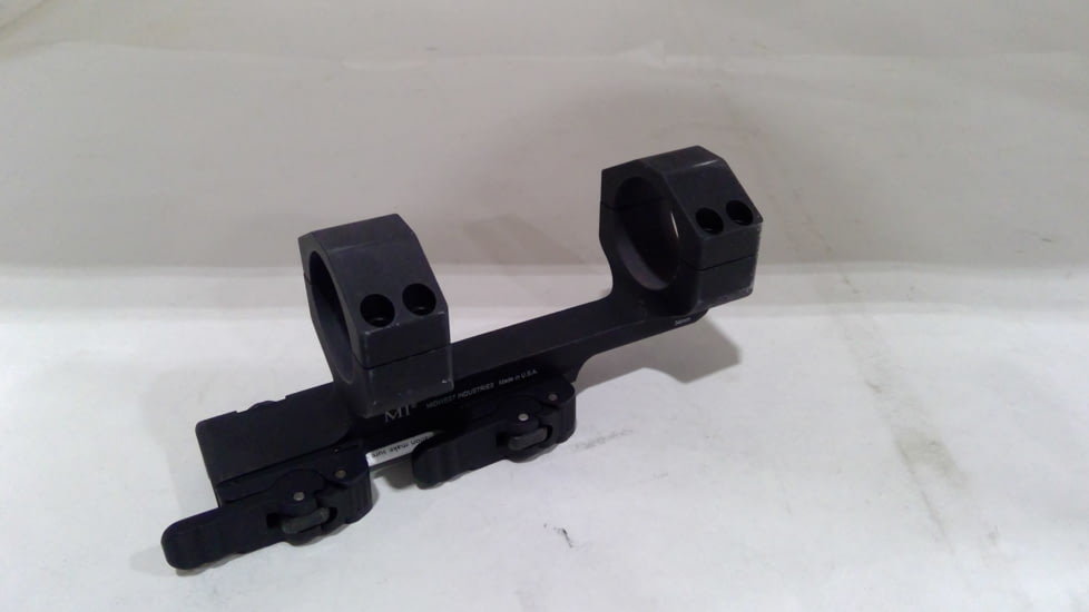 EDEMO Midwest Industries 34mm QD Scope Mount w/1.5in Offset, Black, MI-QD34SM, EDEMO3