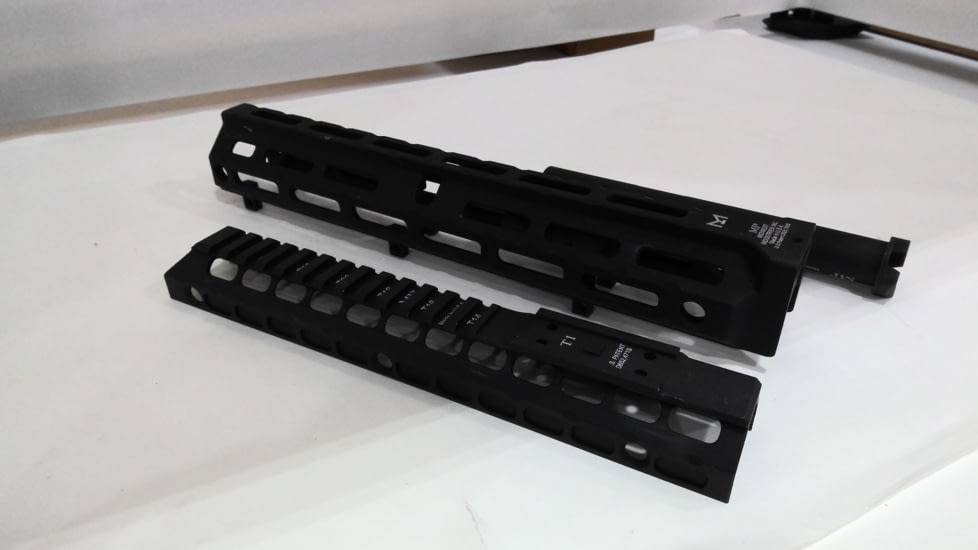 EDEMO Midwest Industries AKXG2 Extended Universal M-Lok Model - T1 Top, Black, MI-AKXG2-UMT1, EDEMO2