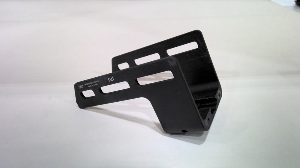 EDEMO Midwest Industries Keltec KSG M-Lok Light Mount w/ Hand Stop, Black, MI-KSG-MM, EDEMO2