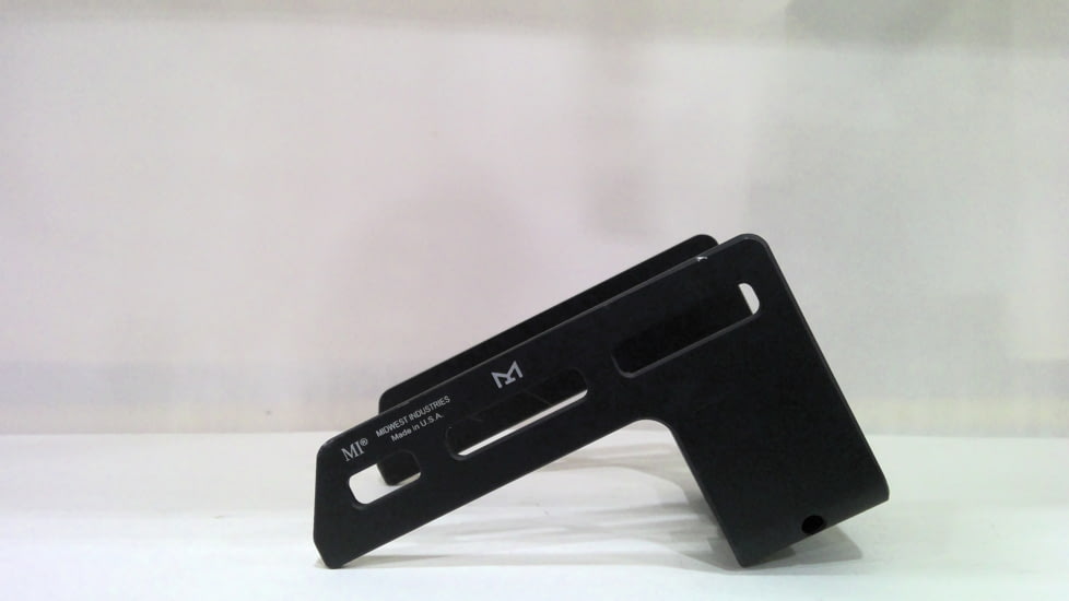 EDEMO Midwest Industries Keltec KSG M-Lok Light Mount w/ Hand Stop, Black, MI-KSG-MM, EDEMO4