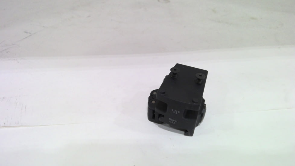 EDEMO Midwest Industries Trijicon RMR Lower 1/3 QD Mount, Black, MI-QDRMR-1/3, EDEMO1