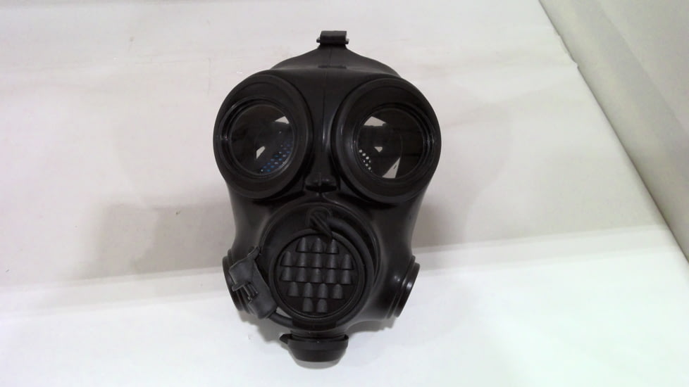 EDEMO MIRA Safety CM-7M Military Gas Mask, Black, Medium, CM7M2, EDEMO1