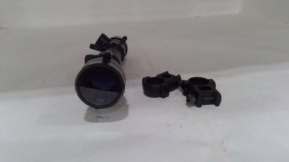 EDEMO Monstrum 2-7x32 AO Rifle Scope with Illuminated Range Finder Reticle and Parallax Adjustment, Black, S2732-R-RGAO, EDEMO1