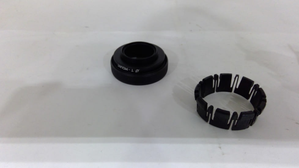 EDEMO Novagrade Camera T-Mount Adapter w/ 46mm ring, Black, Small, UA-46T1-01, EDEMO1