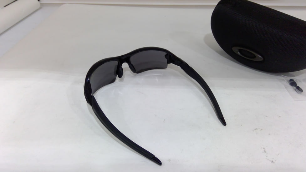 EDEMO Oakley A Flak 2.0 OO9271 Sunglasses 927126-61 - Polished Black Frame, Prizm Black Polarized Lenses, EDEMO1
