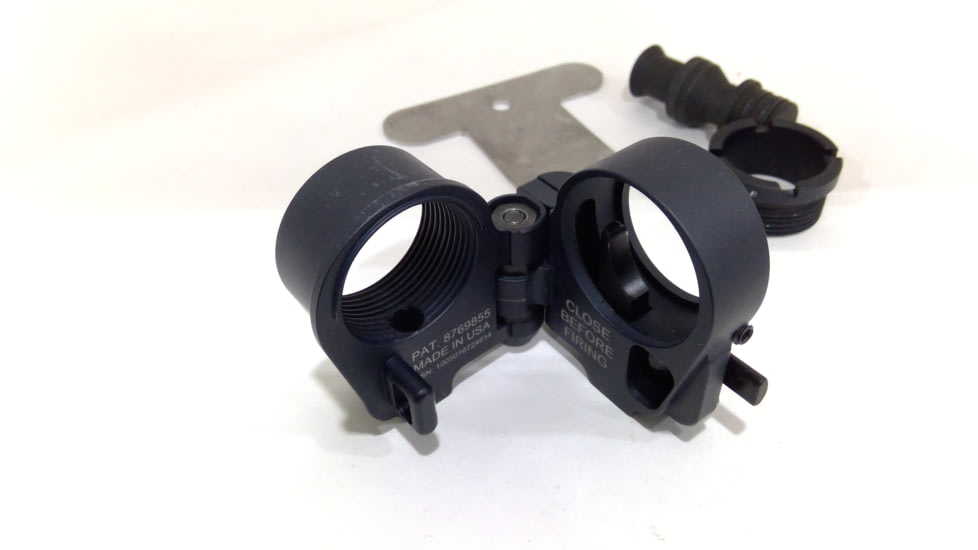 EDEMO OpticsPlanet Exclusive Law Tactical AR Folding Stock Adapter Gen 3-M, Stealth Gray, 674, EDEMO1