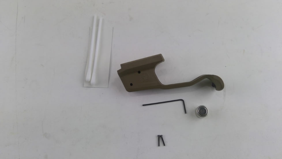 EDEMO OpticsPlanet Exclusive SIG SAUER Lima365 Laser Grip Pistol Mod for P365, Red, Small, FDE, SOL36531, EDEMO1