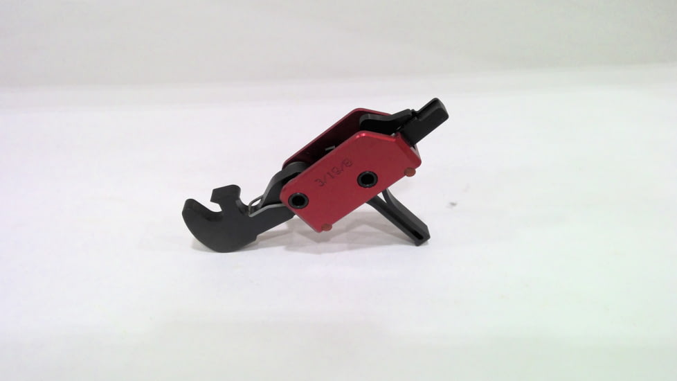 EDEMO POF USA EPP Two - Stage Trigger with KNS Anti-Walk Pins, 4 lb Pull Weight, Red/Black, 1510, EDEMO1