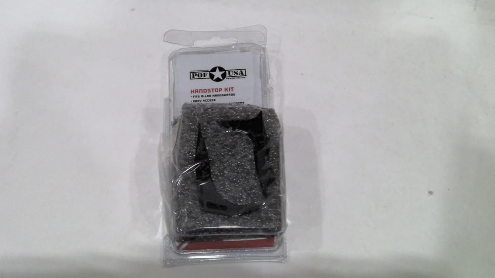 EDEMO POF USA Handstop Kit, M-LOK, Anodized, Black, 01456, EDEMO2
