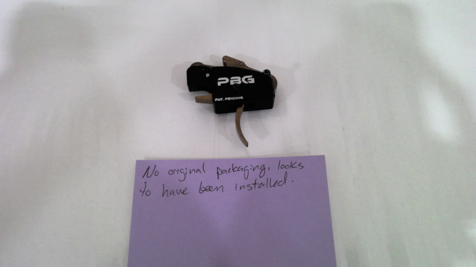 EDEMO Powered by Graves ALAMO-15 Positive Displacement AR Trigger, Black, 697273165750, EDEMO1