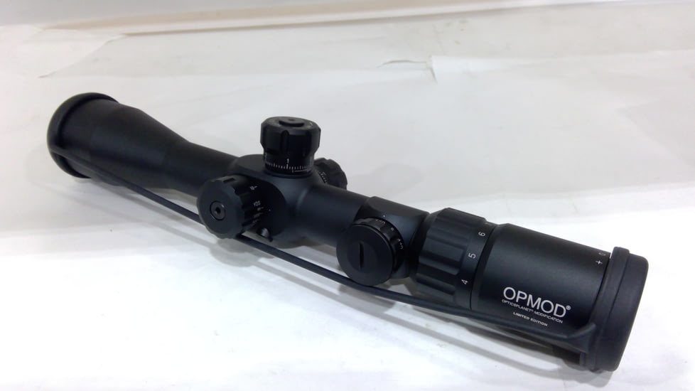 EDEMO Primary Arms OPMOD Exclusive .308/.223 Rifle Scope, 4-14x44mm, 30mm Tube, First Focal Plane, ACSS HUD DMR Reticle, Black, PA4-14XFFP308-OPMOD, EDEMO1