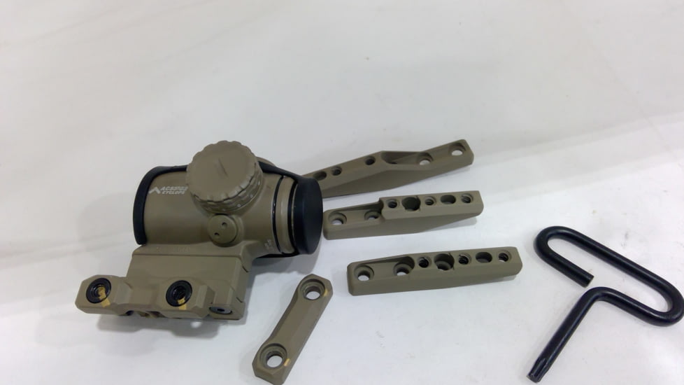 EDEMO Primary Arms SLx Series MicroPrism Red Dot Sigh, 1x, ACSS Cyclops G2 Illuminated Reticle, Flat Dark Earth, 710048, EDEMO1