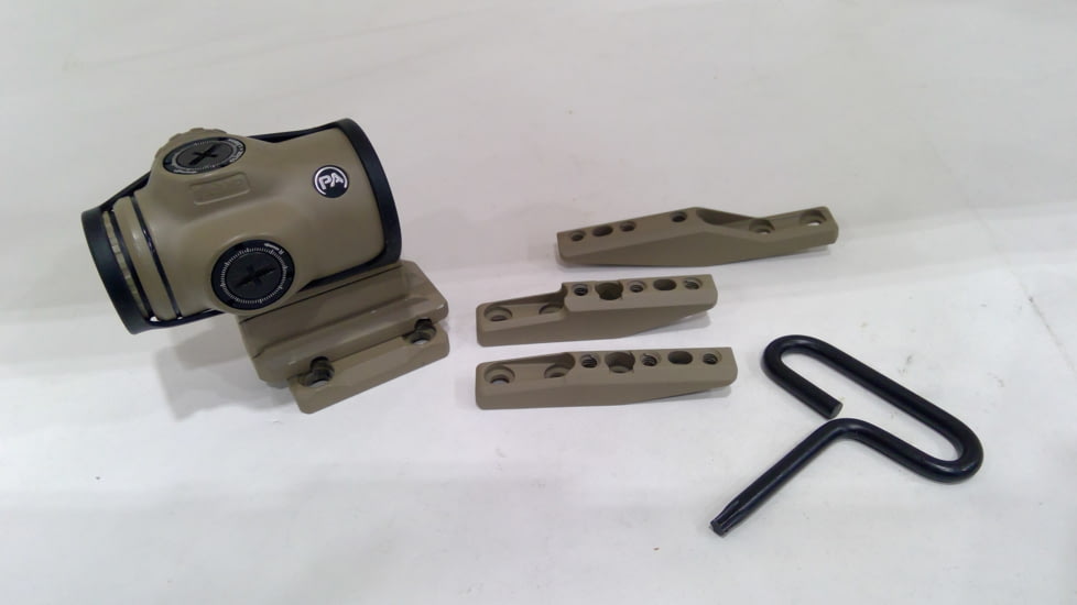 EDEMO Primary Arms SLx Series MicroPrism Red Dot Sigh, 1x, ACSS Cyclops G2 Illuminated Reticle, Flat Dark Earth, 710048, EDEMO1