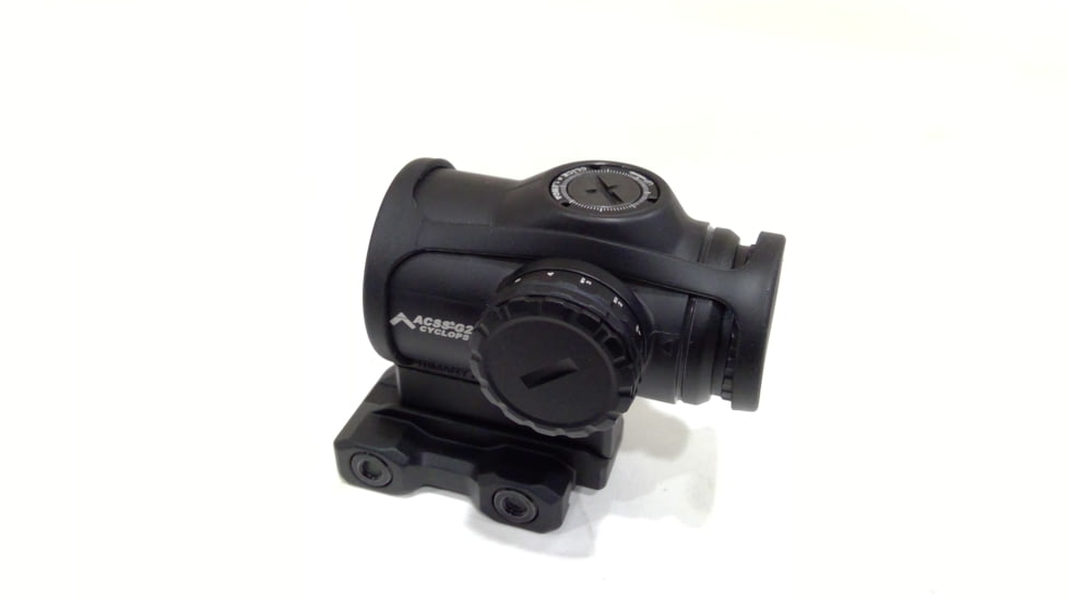 EDEMO Primary Arms SLx Series MicroPrism Red Dot Sigh, 1x, ACSS Cyclops G2 Illuminated Reticle Red, Black, 710034, EDEMO1