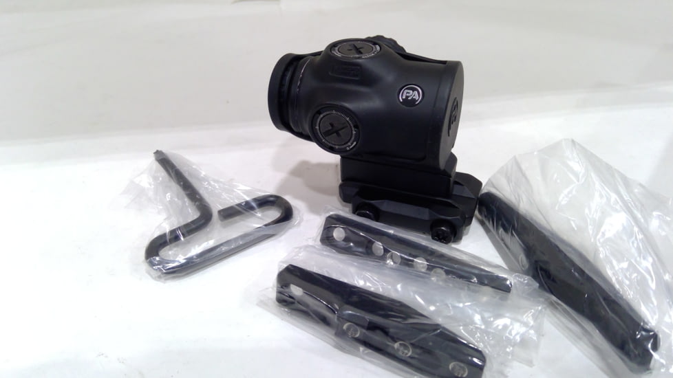 EDEMO Primary Arms SLx Series MicroPrism Red Dot Sigh, 1x, ACSS Cyclops G2 Illuminated Reticle Red, Black, 710034, EDEMO1