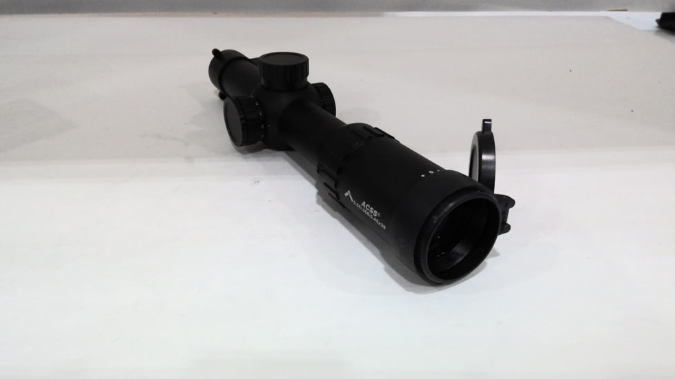 EDEMO Primary Arms SLx Series Rifle Scope, 1-6x24mm, Second Focal Plane, ACSS 5.56/5.45/.308 Illuminated Reticle, Black, 610017, EDEMO1