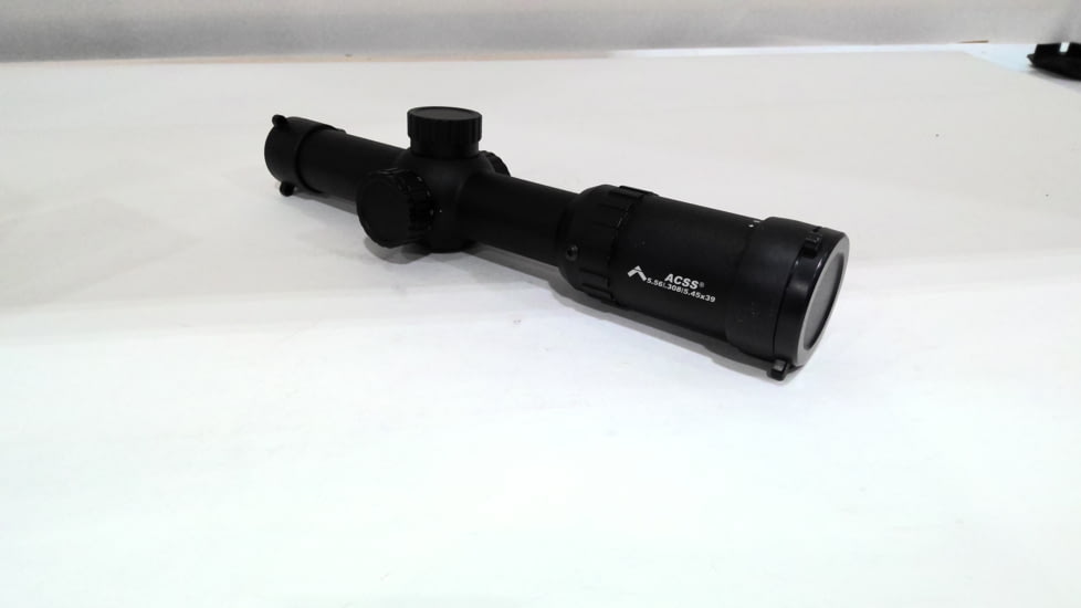 EDEMO Primary Arms SLx Series Rifle Scope, 1-6x24mm, Second Focal Plane, ACSS 5.56/5.45/.308 Illuminated Reticle, Black, 610017, EDEMO1