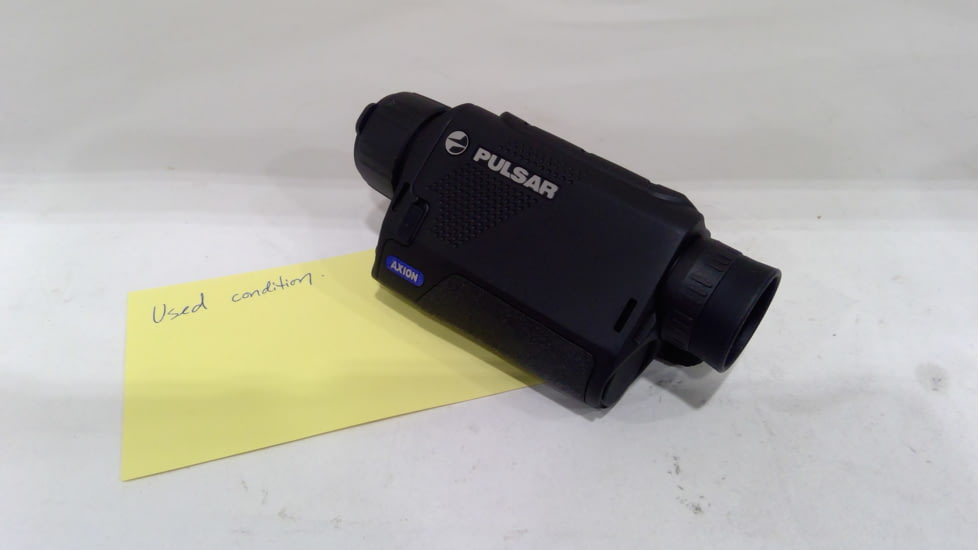 EDEMO Pulsar Axion XM30F 3-12x Thermal Monocular, Black, 320x240 Resolution, 640x400 AMOLED Display, PL77473, EDEMO2