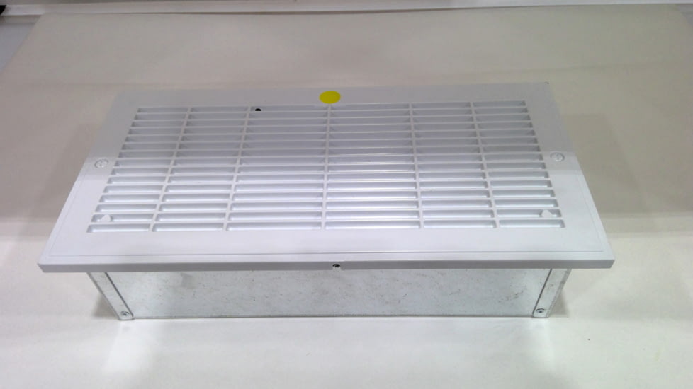 EDEMO QuickSafes Quick Vent Safe, w/RFID Locking System, White Grill, QVS, EDEMO2