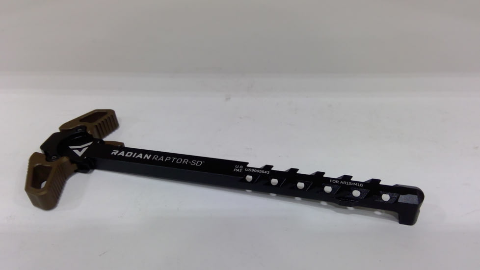EDEMO Radian Weapons COMBO Raptor-SD Talon for AR15, L/S, Radian Brown, R0289, EDEMO1