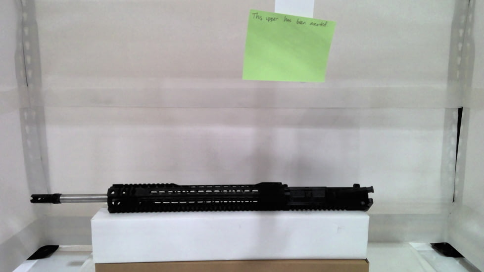 EDEMO Radical Firearms AR-15 Complete Upper Assembly 16in 7.62x39, 4150V, HBAR Contour, 1/10 Twist, 10in FGS, MOE, A2 Flash Hider, Black, CFU16-7.62X39HBAR-10FGS, EDEMO1