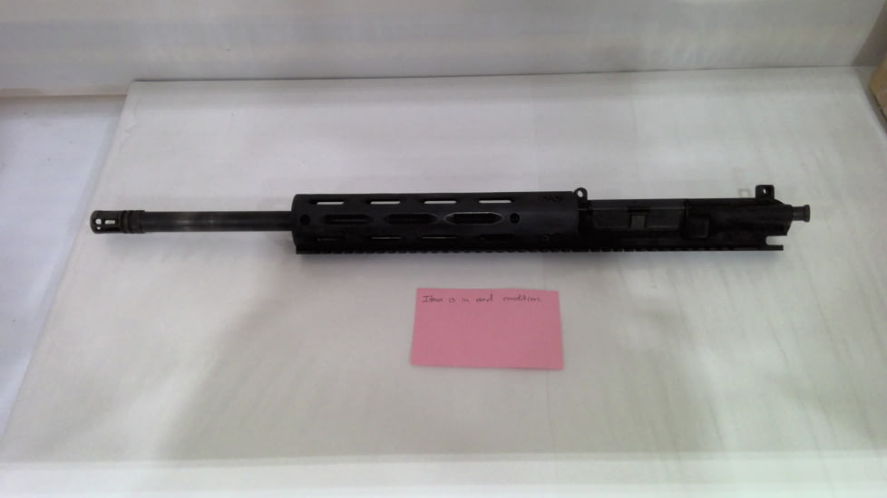 USED Radical Firearms AR-15 Complete Upper Assembly 16in 7.62x39, 4150V, HBAR Contour, 1/10 Twist, 10in FGS, MOE, A2 Flash Hider, Black, CFU16-7.62X39HBAR-10FGS, EDEMO2, Used, Condition Fair, Condition Fair, Used