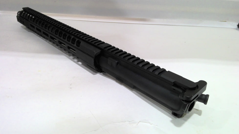 EDEMO Radical Firearms AR-15 Complete Upper Assembly 16in 7.62x39, 4150V, HBAR Contour, 1/10 Twist, 15in MHR, M-LOK, A2 Flash Hider, Black, CFU16-7.62X39HBAR-15MHR, EDEMO1