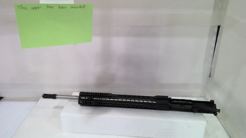 EDEMO Radical Firearms Complete Upper Assembly 20 inch 6.5 Grendel SS Match, Medium Contour 15 inch FHR, Pepper Pot Brake, w/BCG and CH, Black, CFU20-65-SS-MED-15FHR, EDEMO2