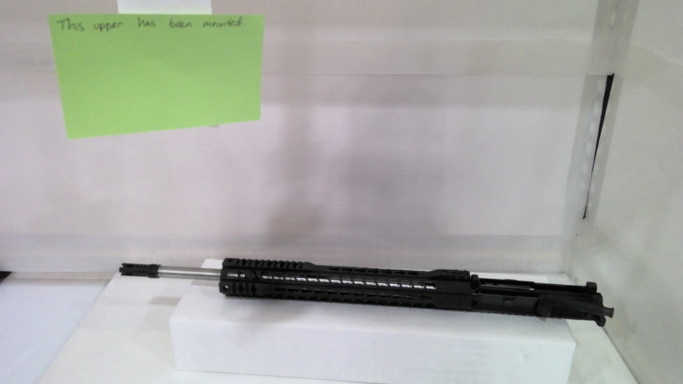 EDEMO Radical Firearms Complete Upper Assembly 20 inch 6.5 Grendel SS Match, Medium Contour 15 inch FHR, Pepper Pot Brake, w/BCG and CH, Black, CFU20-65-SS-MED-15FHR, EDEMO2