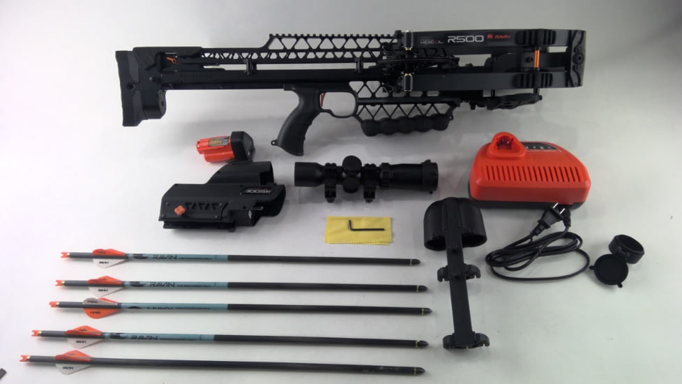 EDEMO Ravin R500e Electric Crossbow Kit, Slate Gray, R052, EDEMO1