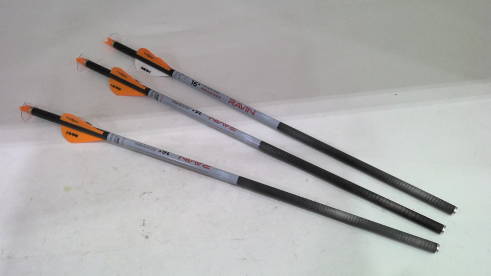 EDEMO Ravin Xbow R18 .003 Match Grade Lighted Arrow - 3 Pack, R147, EDEMO1