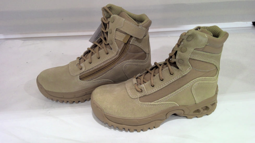 EDEMO Ridge Outdoors 3003Z Desert Storm Zipper Quarter Boot, Sand, 7 3003Z-7.0, EDEMO1