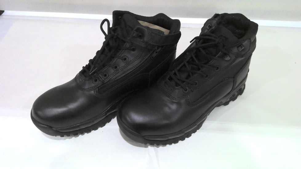 EDEMO Ridge Outdoors 8003ALWP Mid Side Zip All Leather Waterproof Boot, Black, 11.5W 8003ALWP-11.5W, EDEMO1