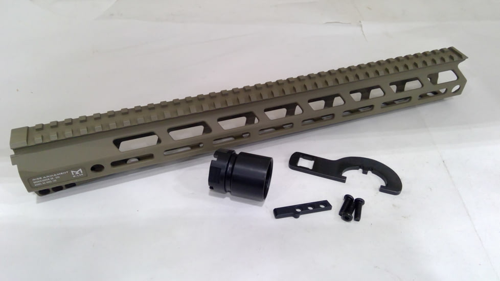 EDEMO, Rise Armament OPMOD MLOK Handguard, FDE, 15in, RA-905X-150-OP-FDE, EDEMO1