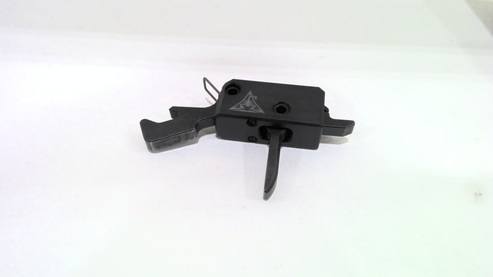 EDEMO RISE Armament RA-140 Super Sporting Trigger, Anti-Walk Pins, AR Platform, Flat, 3.5 lb, Black, RA-140F-AWP-BLK, EDEMO1