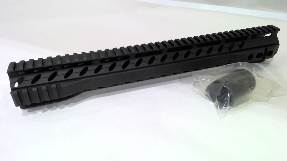 EDEMO Rise Armament Slimline Handguard, 15in, Black, Medium, RA-901-150-BLK, EDEMO1