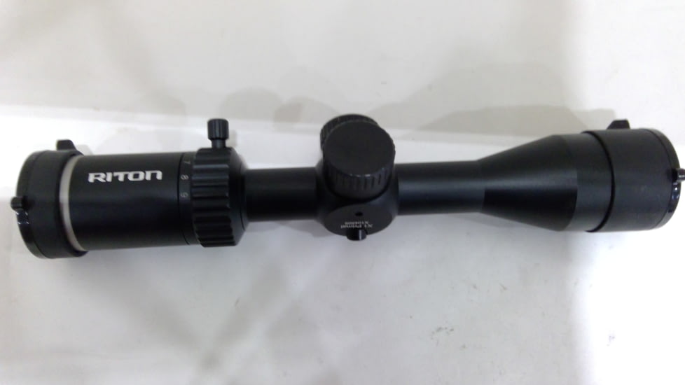 EDEMO Riton Optics X1 Primal Rifle Scope, 3-9x40mm, 1in Tube, Second Focal Plane, RAK Reticle, Anodized, Black, 1P39AS, EDEMO1