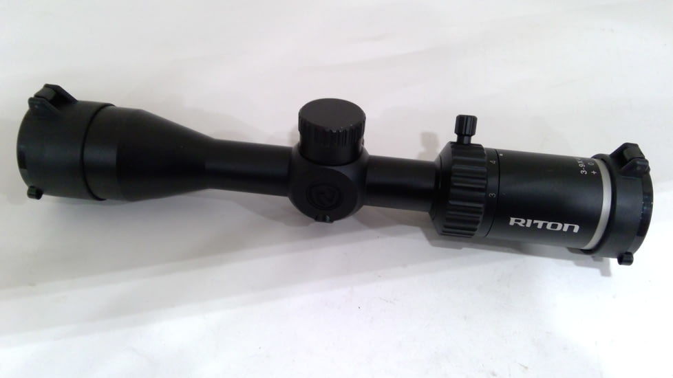 EDEMO Riton Optics X1 Primal Rifle Scope, 3-9x40mm, 1in Tube, Second Focal Plane, RAK Reticle, Anodized, Black, 1P39AS, EDEMO1